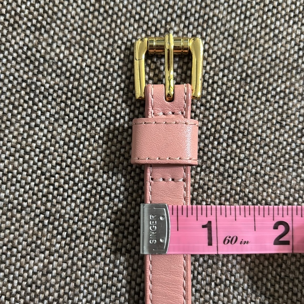 Banana Republic pink leather studded belt, size XS. RN#54023. - Picture 11 of 13